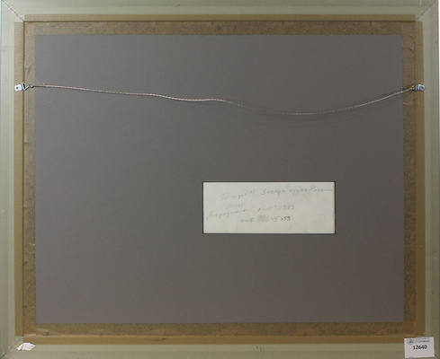 Петров Николай Григорьевич. Москва. Бородинский мост 